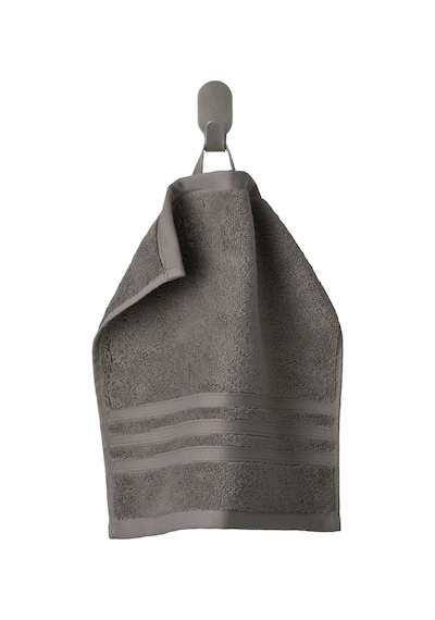 Ikea Brokglım El Ve Yüz Havlusu 30 X 30 Cm Koyu Gri
