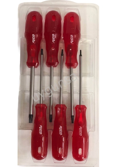 Rico 6 Parça Craft Şeffaf Torx Tornavida Seti Kraft