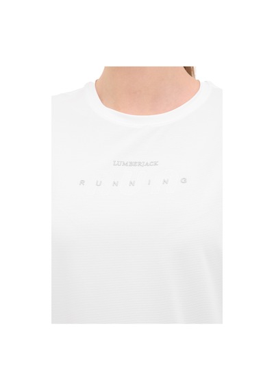 Lumberjack Wl 11peak-3 6fx Beyaz Kadın Kısa Kol T-shirt 000000000102063779 Beyaz