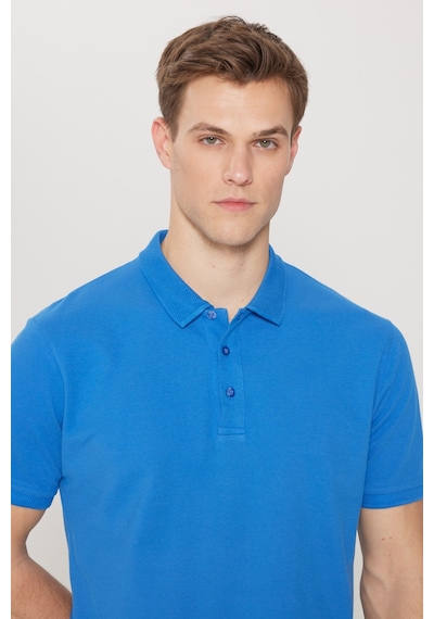 AC&Co / Altınyıldız Classics Altinyildiz Classics Erkek Royal Mavi Slim Fit Dar Kesim Polo Yaka %100 Pamuk Tişört 4A4820200001ROML Mavi AC&Co / Altınyıldız Classics Altinyildiz Classics Erkek Royal Mavi Slim Fit Dar Kesim Polo Yaka %100 Pamuk Tişört 4A4820200001ROML Mavi