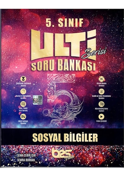 2022 6.Sınıf İngilizce Ulti Soru Bankası -  BES Yayınları