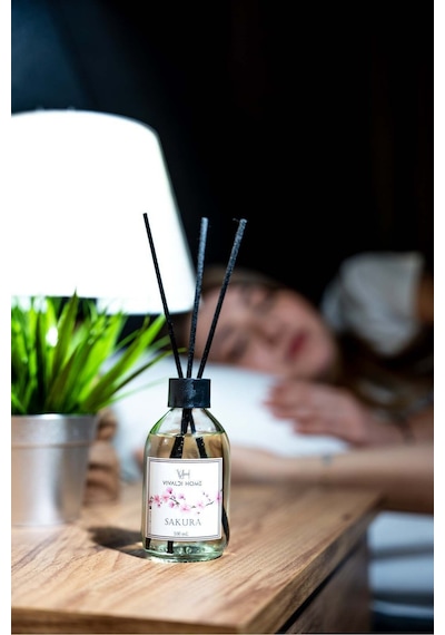 Vivaldi Home Sakura Çiçeği Çubuklu Oda Kokusu Esansiyel Uçucu Yağ 100 ML