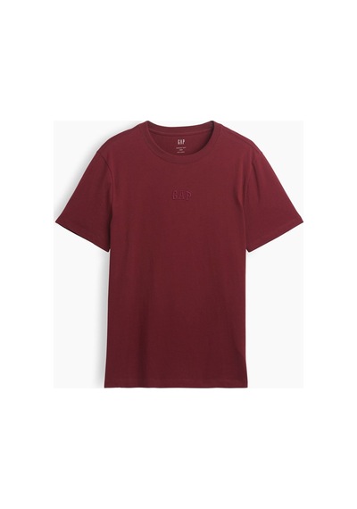 Gap V-frch Mını Logo Tee Erkek Bordo Tişört 799323015