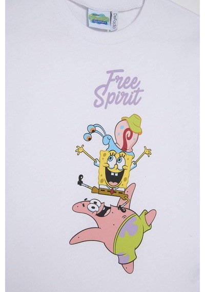 Defacto Spongebob Oversıze Bisiklet Yaka Kısa Kollu Tişört Kız Çocuk H3481a826hswt79 Beyaz-wt79 Defacto Spongebob Oversıze Bisiklet Yaka Kısa Kollu Tişört Kız Çocuk H3481a826hswt79 Beyaz-wt79