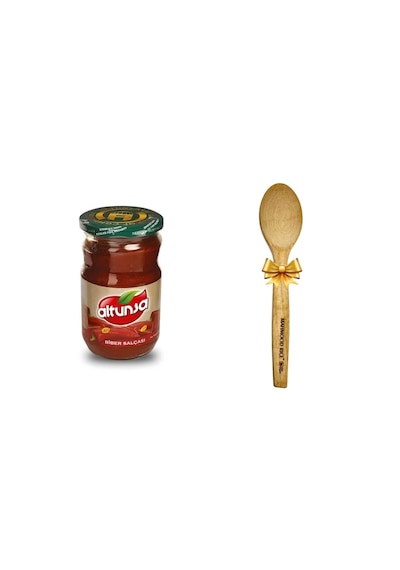 Altunsa Acılı Biber Salçası 650 Gr Ve Ahşap Kaşık