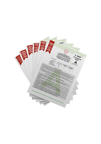 2027 8.Sınıf İOKBS-BURSLULUK Çıkmış Soru Tıpkı Basım 9lu Deneme Paketi PDF/Video Çözümlü Türkiye Gen