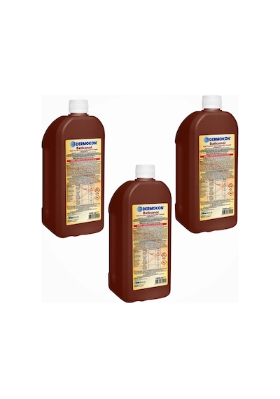 Dermokon Batikon Antiseptik Çözelti 1000ml - 3 Adet