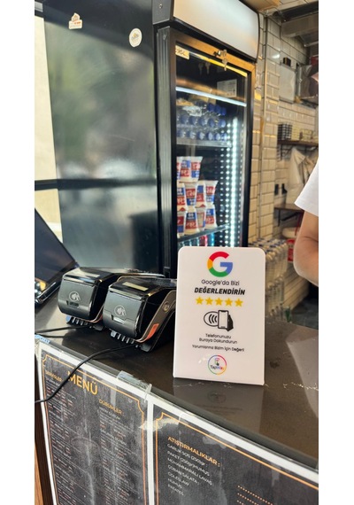 Tapway Premium Nfc Google Yorum Standı 10x15 Cm