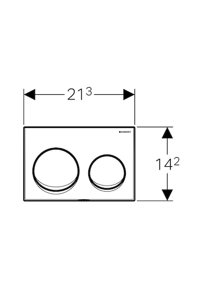 Geberit Alpha Gömme Rezervuar Seti - 3