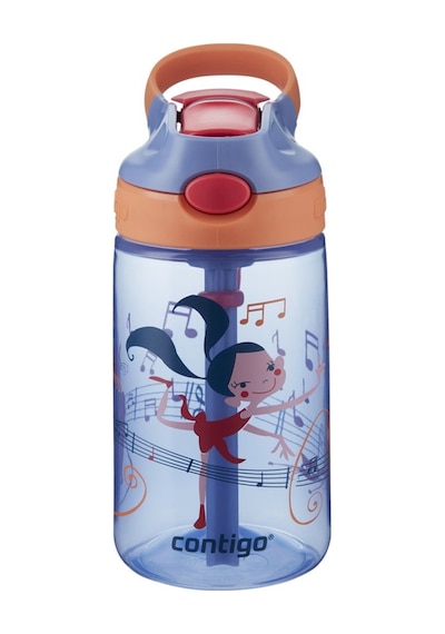 Contigo Gizmo Flip Danscı Kız Tritan Çocuk Suluğu 420ml - Mor Mor