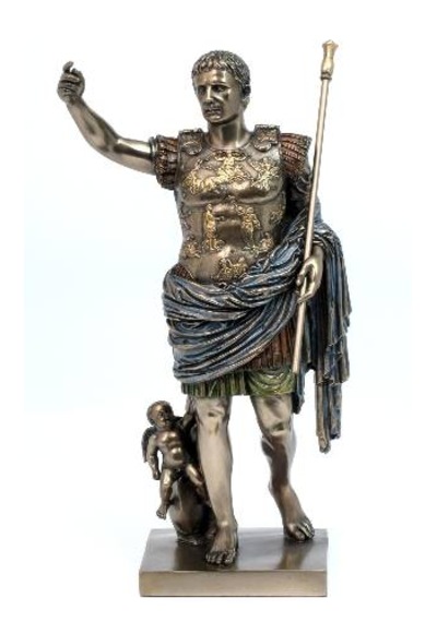 Veronese Koleksiyon Augustus Figürü 16x29cm