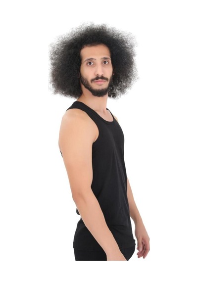 Cnt Erkek Atlet Pamuklu Basic 5'li Premium Paket Siyah Siyah