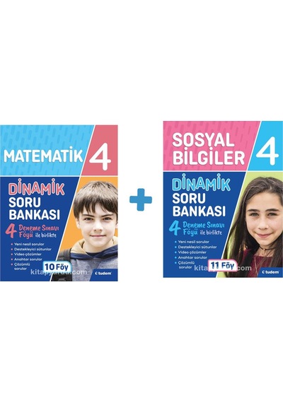 4.Sınıf Matematik Dinamik Sb + 4.Sınıf Sosyal Bilgiler Dinamik Sb