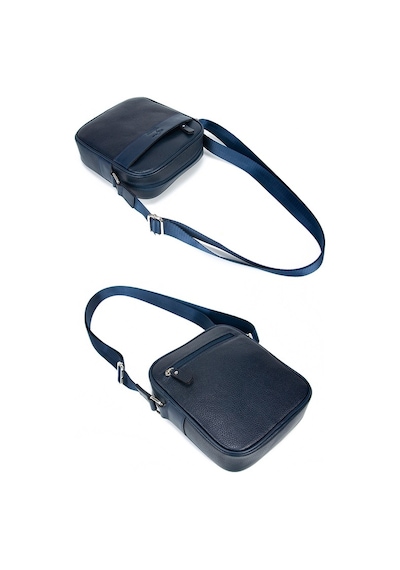 Hakiki Deri Postacı Çanta Lacivert Unisex Kangaroo Kıngdom 8875-L