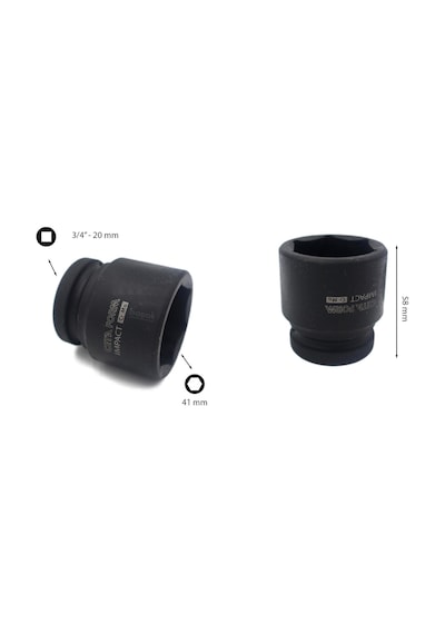 Ceta Form 41 mm 3/4” 6 Köşe Havalı Lokma Anahtar C72-H41