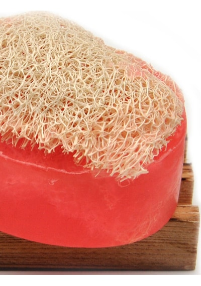 Kabak Lifli El Yapımı Doğal Frambuaz Sabunu 120 G x 3 Adet
