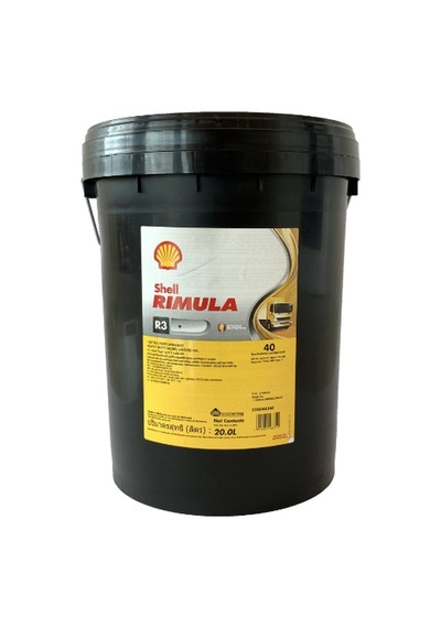 Shell Rimula R3+ 40 Ağır Hizmet Dizel Motor Yağı 20 L