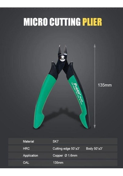 Proskit Pm-30d 135mm Karbon Çelik Yankeski