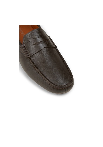 Deery Erkek Hakiki Deri Haki Penny Loafer - E0920mhakc01