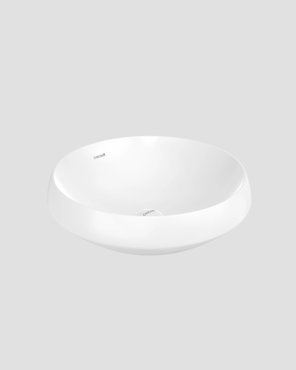 Creavit DE045 Deep Tezgah Üstü Lavabo 45 Cm. Beyaz