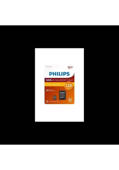 Phılıps Fm12mp45b/00, 128gb, Sdxc, Uhs-ı, U1, Class10, Microsd Kart Bellek Sd Adaptörlü