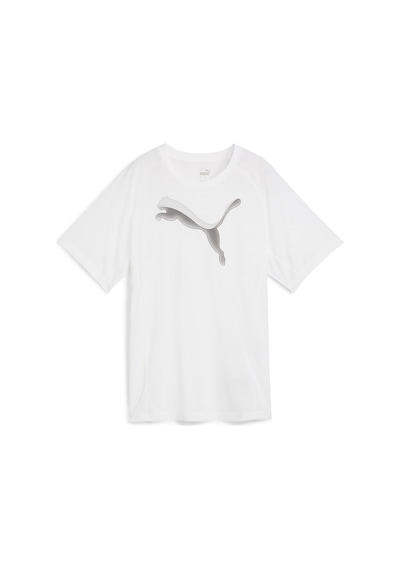 Puma Evostripe Tee Kadın T-shirt-beyaz