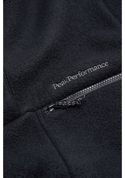 Peak Performance Fleece Snap T-neck Erkek Siyah Sweatshirt G78899010-10011 Siyah