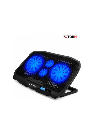 Torn Laptop Soğutucu 4 Fanlı Lcd Kontrol Panel Ayarlanabilir Dizüstü Bilgisayar Soğutma Fanı