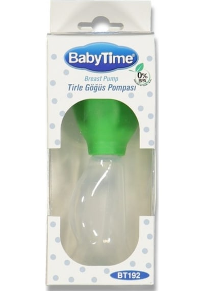 Baby Time BT192 Tirle Göğüs Pompası Yeşil