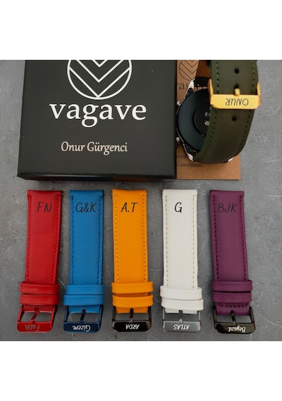 Vagave Huawei Watch Gt / Gt2 / Gt2E / Gt2Pro 42-46Mm Deri Kordon (498115420)