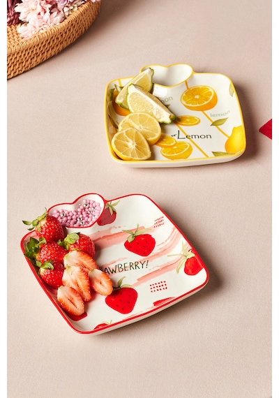 Karaca Lemon Kalpli Sunumluk 19 Cm Sarı
