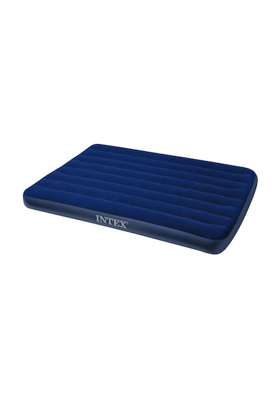 Intex Classic Downy Şişme Yatak - King - 183 X 203 X 22 Cm - Mavi Çok Renkli