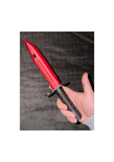 Cs:go M9 Bayonet Kırmızı 3d