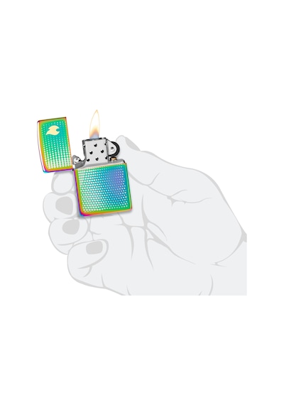 Zippo 151 Dots And Flame Design Çakmak Çok Renkli