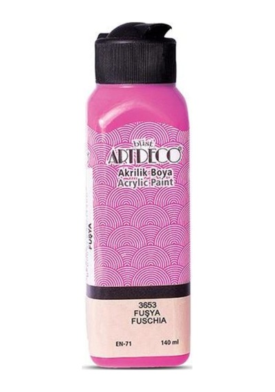 Akrılık Boya Artdeco Fusya 140Ml. 3653
