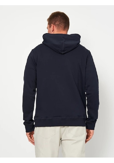 Tommy Hilfiger Erkek Kapşonlu Sweatshirt Lacivert