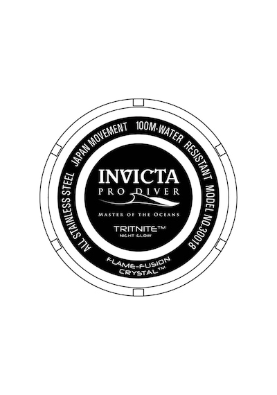 Invıcta 330018 Erkek Kol Saati Gümüş