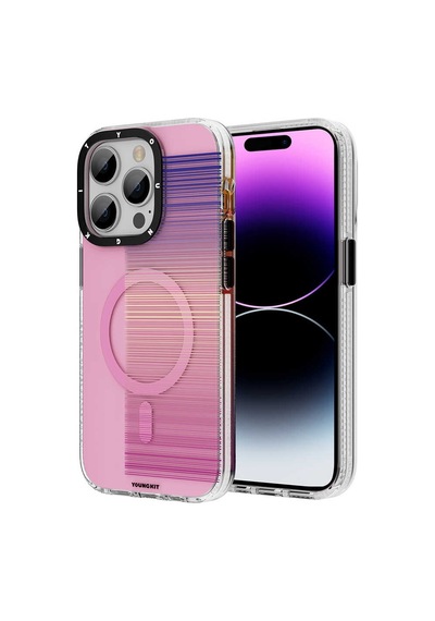 YoungKit Apple Uyumlu iPhone 14 Pro Kılıf Magsafe Şarj Özellikli Youngkit Pure Serisi Kapak Youngkit-10154