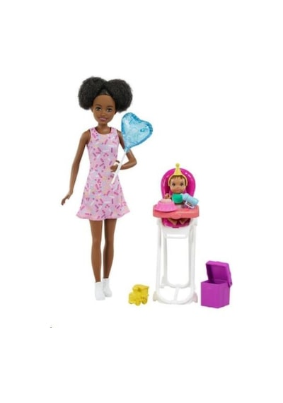 Mattel Barbıe Bebek Bakıcısı Bebeği Ve Aksesuarları Fhy97