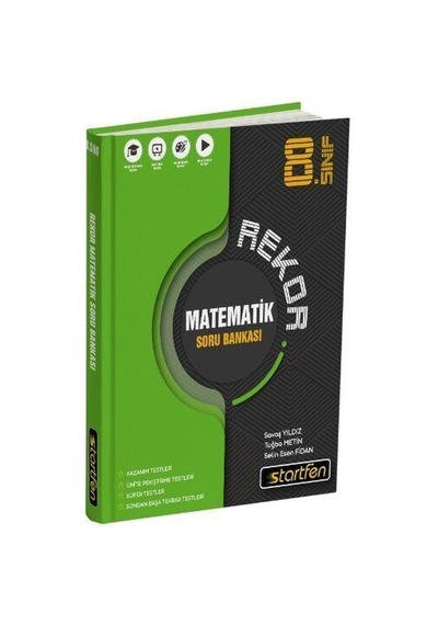 8. Sınıf Matematik Rekor Soru Bankası -  Startfen Yayınları