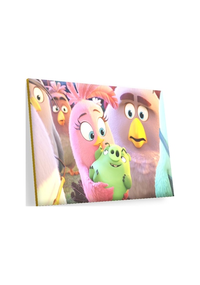 Cakasepetim Angry Birds Aile Görseli Ahşap Mdf Tablo