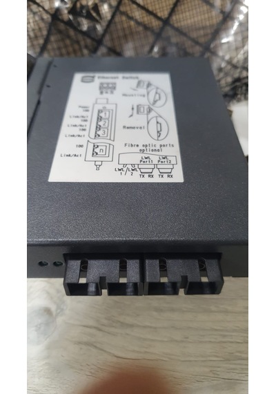Hartıng Econ 3062-ad 6/ 2port Dx Endrüstiyel Switch Ray Tipi