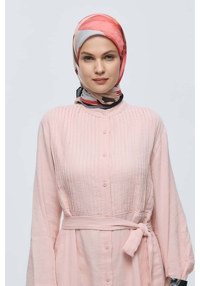 Moda Kaşmir Lavendi Desen Bambu Eşarp Siyah-samyeli