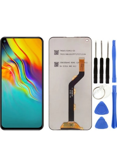 İnfinix Hot 9 Pro Uyumlu Hk Lcd Ekran Dokunmatik + Tamir Seti