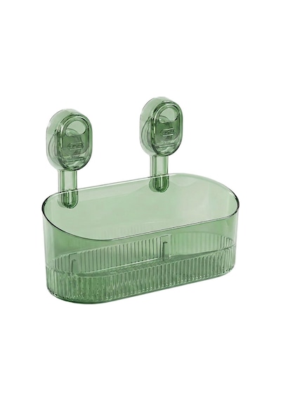 Sunup Sn-29266 Vantuzlu Şeffaf Banyo Mutfak Rafı Organizer Banyo Düzenleyici Raf Diğer