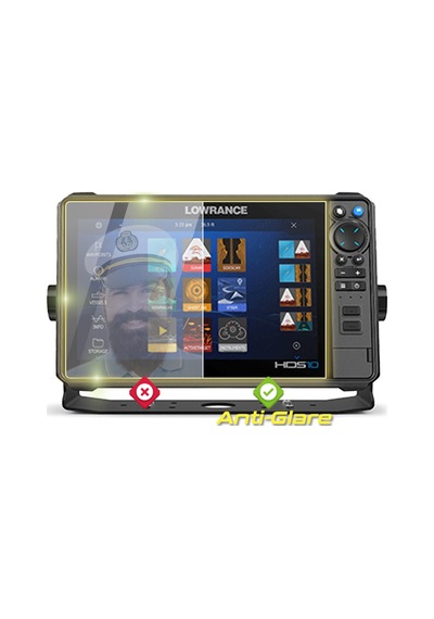 Lowrance Hds Pro 10 Fishfinder - Ipg Anti-glare Yansıma Önleyici Mat Ekran Koruyucu