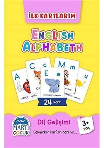 İlk Kartlarım - English Alphabeth: Dil Gelişimi