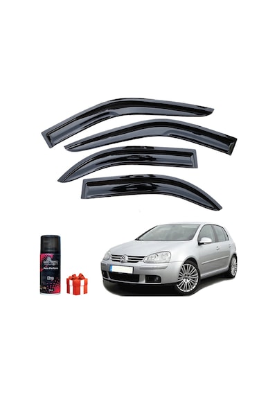 Vw Golf 5 Mügen Cam Rüzgarlığı 2004-2009 Arası 4 Lü Takım+koku