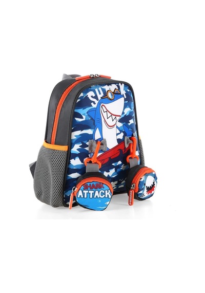 Dream Vest Köpek Balığı Mini Sırt Çantası Çok Renkli