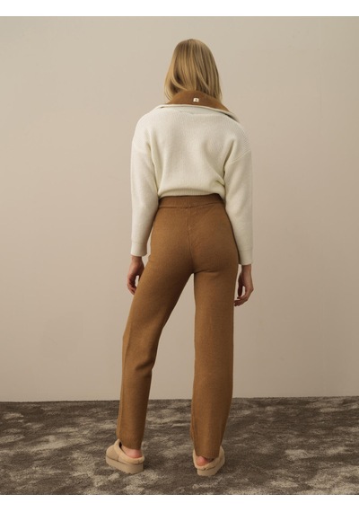 Camel Lüks Pamuk Dokulu Regular Fit Pantolon 850959